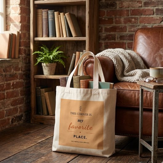 Book Lover Tote Bag ラージトートバッグ