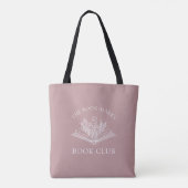 Book Lover's Club Name  トートバッグ (裏面)