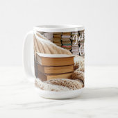 book lovers coffee mug コーヒーマグカップ (正面左)
