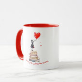 Book Lovers Coffee Mug マグカップ (正面左)