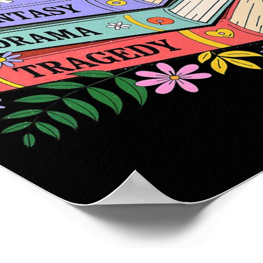 Book Lovers Fantasy Drama Tragedy Subtle 8647 Trum ポスター (角)