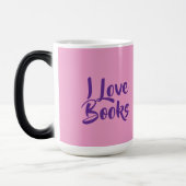 Book Lovers Pink Morphing Mug モーフィングマグカップ (左)
