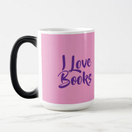 Book Lovers Pink Morphing Mug モーフィングマグカップ