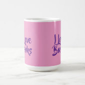 Book Lovers Pink Morphing Mug モーフィングマグカップ (中央)