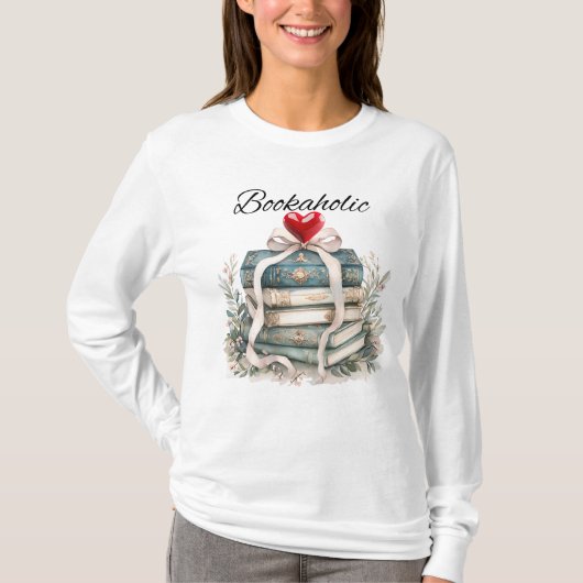 Book Lovers Sweater, Books Sweater, Bookworm Gift Tシャツ (正面)