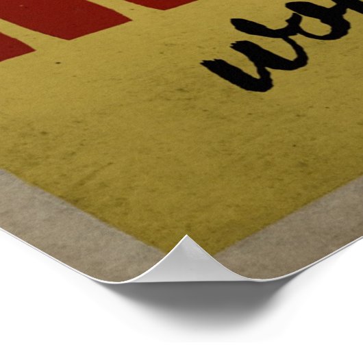 Book MarkはWPAヴィンテージの方が良い ポスター (角)