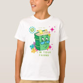 Book Meaningful Trendy Design for kids Tシャツ (正面)