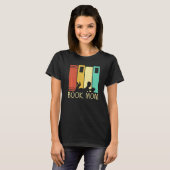 Book Mom Women 読's Readers Librarian Tシャツ (正面フル)
