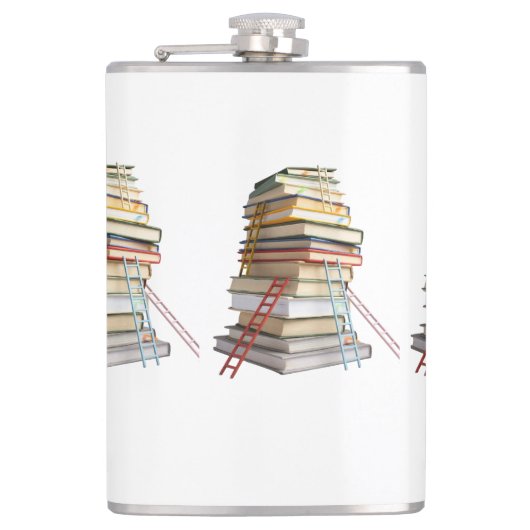 Book Mug Gifts for Book Lovers フラスク (正面)