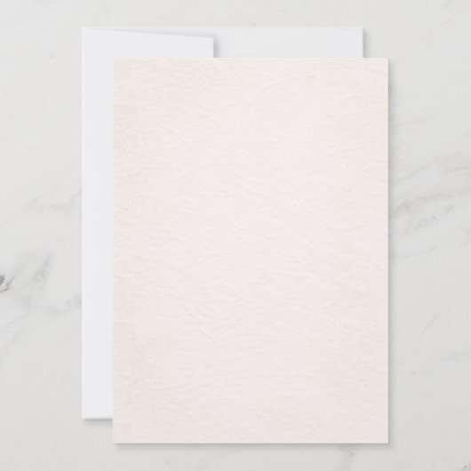 Book New Chapter Begins Baby Shower 招待状 (裏面)