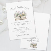 Book New Chapter Wildflower Bridal Shower