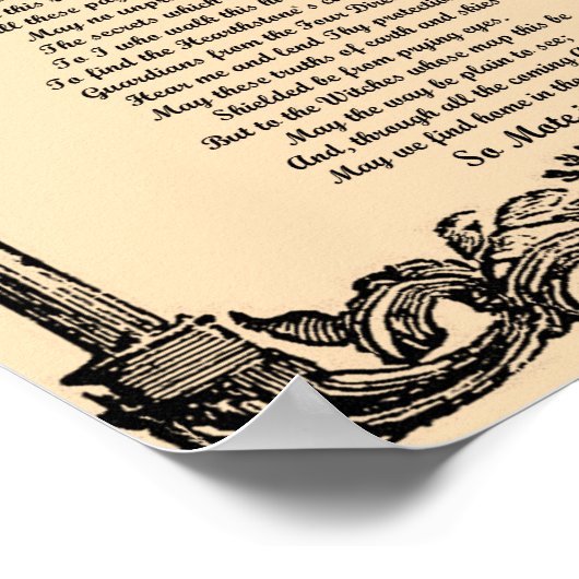 BOOK of 賛美 SHADOWS ポスター (角)