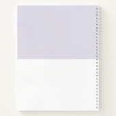 Book of Afacts 前向き Two-Tone Notebook ノートブック (裏面)