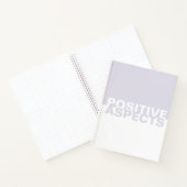 Book of Afacts 前向き Two-Tone Notebook ノートブック (内部)