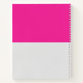 Book of Afacts 前向き Two-Tone Notebook ノートブック (裏面)