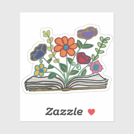 Book of Flowers Sticker シール (シート)