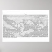 Book of John (完全KJV文字) ポスター (正面)