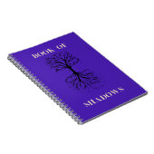 Book of Shadows Notebook Journal Tree of Life ノートブック (右側)
