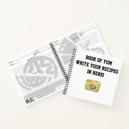 『Book of Yum』レシピ本 ノートブック