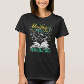 Book  Quote Bookworm Pun Book Reading Text 1 Tシャツ (正面)