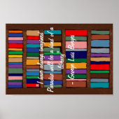 Book quote Poster ポスター (正面)