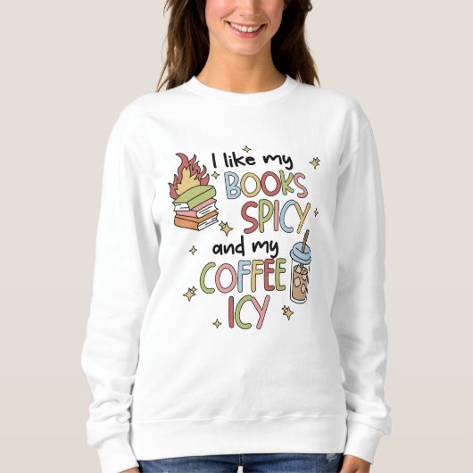 Book Reader Sweatshirt Funny スウェットシャツ (正面)