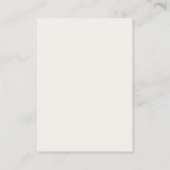 Book Request Bearベビー男女兼用シャワー エンクロージャーカード (裏面)