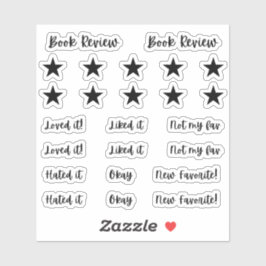 Book ReviewのJournal読スタンプ シール