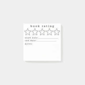 Book Review付箋読のNotepad for Books ポストイット