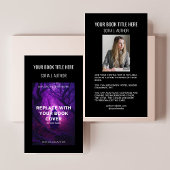 Book Signing Launching l Writer作家Photo Black 名刺