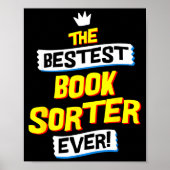 Book Sorter, Funny Job Occupation  ポスター (正面)