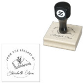BOOK STAMP|EMBOSSER STAMPカスタム|エンボススタンプ| ラバースタンプ (押印)