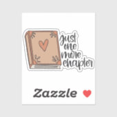 Book Sticker, Just one more chapter シール (シート)
