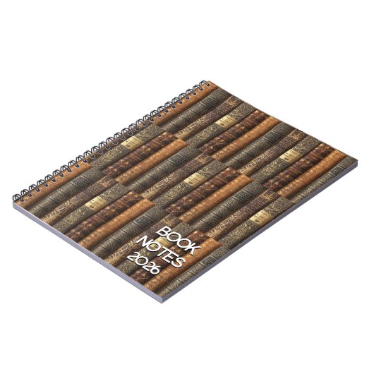 Book Tracker Notes 2026 ノートブック (左側)