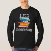 Book warm life reader s gear for readers tシャツ (正面)