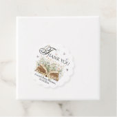 Book Wildflower A New Chapter Begin Baby Shower フェイバータグ (インサイチュ)