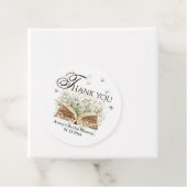 Book Wildflower A New Chapter Begin bridal shower フェイバータグ (インサイチュ)