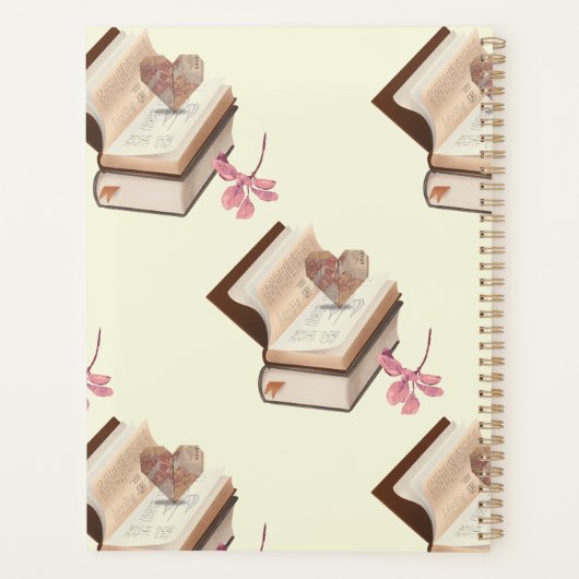 Book withe map lover &flower プランナー手帳 (裏面)