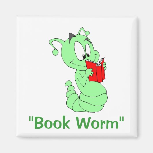 Book Wormマグネット マグネット (正面)