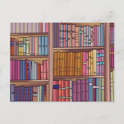 Book Worm Postcard ポストカード (正面)