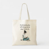  Book Worm Unique Gift - Tote Bag トートバッグ (裏面)