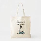  Book Worm Unique Gift - Tote Bag トートバッグ (正面)