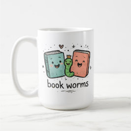 Book Worms コーヒーマグカップ