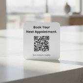Book Your Next Appointment QR Code  スクエアシール