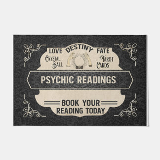 Book Your Reading Today Mat, Psychic Reading ドアマット