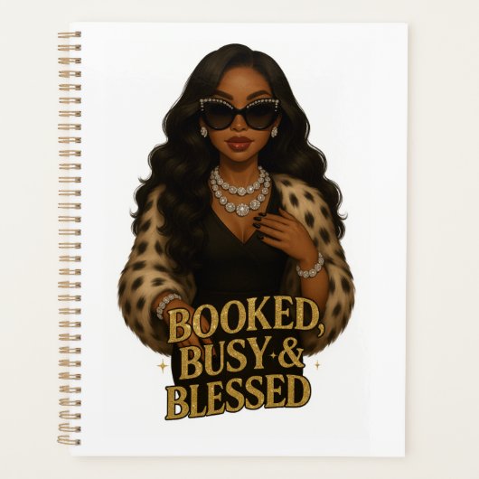 Booked, Busy & Blessed プランナー (正面)