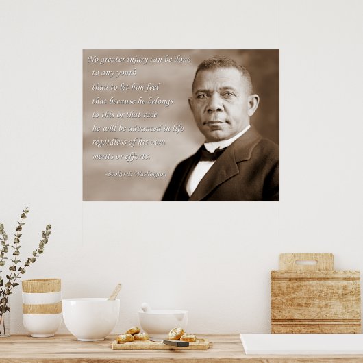 Booker T. Washington Merit ポスター (キッチン)
