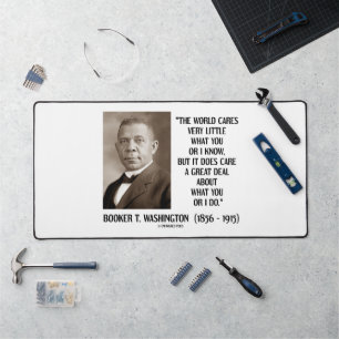 Booker T. Washington World気に Very Little 素晴らし デスクマット