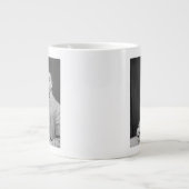 Booker Taliaferro Washington：ブラックエデュケーター ジャンボコーヒーマグカップ (正面)