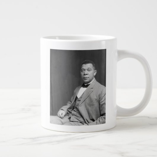 Booker Taliaferro Washington：ブラックエデュケーター ジャンボコーヒーマグカップ (右)